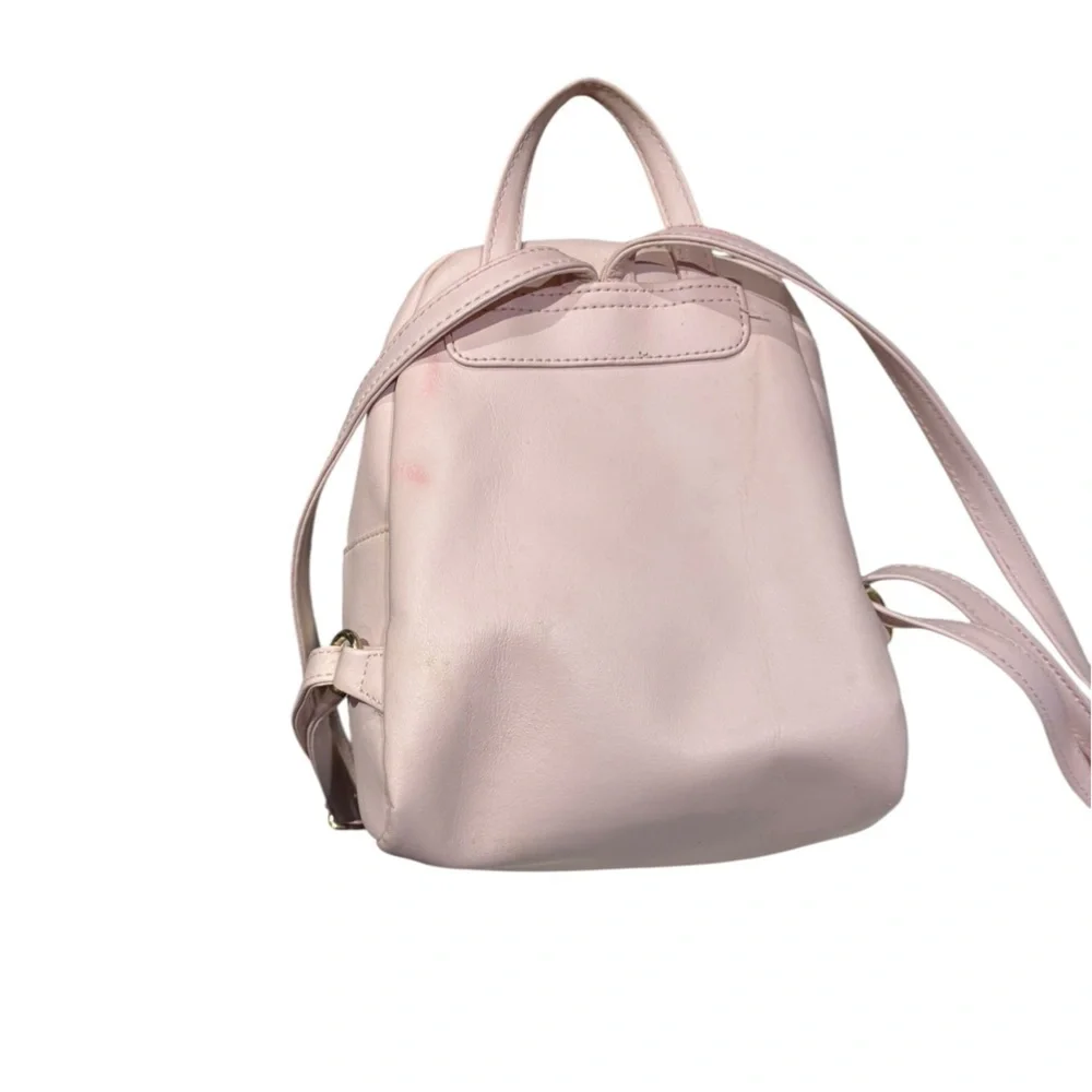 Pink Peekaboo Cat Mini Backpack Purse Faux Leather